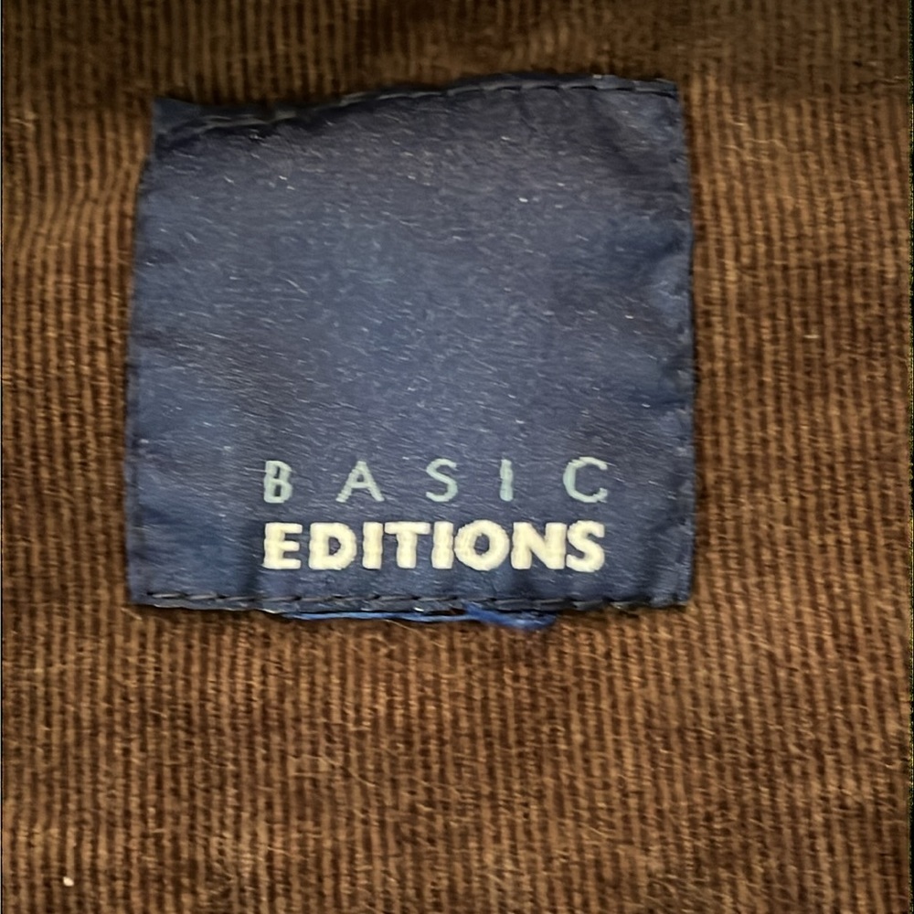Basic Editions Chocolate Espresso Brown Full Zip … - image 4